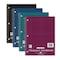 Roaring Spring Case of One Subject Wirebound Notebooks, 10.5"x8", 100 sht, 4x4 Graph Ruled, Assorted Color Covers, PK24 10004cs - alternate 3