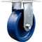 Service Caster 6 Inch Heavy Duty Top Plate Solid Poly Rigid Caster with Roller Bearing SCC SCC-35R620-SPUR - alternate 1