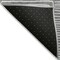 Homeroots 8' Charcoal And Ivory Round Geometric Washable Indoor Outdoor Area Rug 600734 - alternate 3
