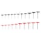 Tekton Flat End Hex T-Handle Key Set, 21-Piece 5/64-3/8 in., 2-10 mm KTX90302 - alternate 1