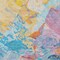Homeroots 5' X 8' Blue Yellow Pink And Orange Abstract Washable Indoor Outdoor Area Rug 618533 - alternate 3