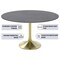 Leisuremod Round 47.24 in W, 29.34 in L, Sintered Stone/Stainless Steel, Grey VT23BG-48GRS - alternate 2