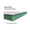 Fab Glass And Mirror 38 X 60in Rectangle Aquatex Patio Glass Table Top w/ 4in Radius Corner 3/16in Thick Flat T 38x60RECT6THFLTE-RC - alternate 5