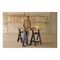 Fatmax 32 in. 2-Way Adjustable Folding Sawhorse - Pair Black, 2PK STST60626 - alternate 4