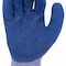 Radians Latex Coated Gloves, Palm Coverage, Blue, S, PR RWG16TS - alternate 4