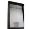 Homeroots 72" Black Metal Framed Full Length Antiqued Glass Hanging Mirror 489208 - alternate 3