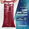Fifthpulse Emesis Bags Medical Grade, Leak Resistant and Individually Wrapped 1000ml, Burgundy, 10PK FMN100645 - alternate 6