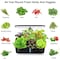 Wrightmaster Smart Indoor ABS Garden Hydroponics Growing System with 12 Pods, 3 Grow Modes, Height Adjustable ZR-black-ZWJ - alternate 7