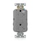 Leviton SmartlockPro GFCI 20A WR/TR/PI Gray G5362-WTG - alternate 1
