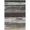 Homeroots 9' X 12' Black Abstract Washable Indoor Outdoor Area Rug 608629 - alternate 5