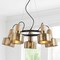 Jonathan Y Gallery 24 in. 5-Light Adjustable Spotlight Metal LED Chandelier, Brass Gold JYL6127A - alternate 9