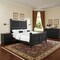 Homeroots Three Piece Black Solid Wood Bedroom Set 636272 - alternate 6