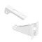 Prime-Line Storm and Screen Door Closer Jamb Bracket Repair Kit, White K 55602 - alternate 4