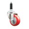 Service Caster 3 Inch 316SS Red Polyurethane Wheel Swivel 7/8 Inch Expanding Stem Caster SCC-SS316EX20S314-PPUB-RED-78 - alternate 1