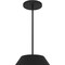 Homeroots 22" Black Aluminum Cone LED Dimmable Outdoor Pendent Hanging Light 683469 - alternate 5