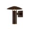 Troy Lighting Birk 1 Light Exterior Wall Sconce, Patina Brass and Bronze, 11 In x 12 In B7912-PBR/BRZ - alternate 2