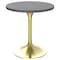 Leisuremod Round 27.55 in W, 29.34 in L, Sintered Stone/Stainless Steel, Grey VT20BG-27GRS - alternate 1