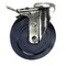 Service Caster 5 Inch SS Hard Rubber Wheel Swivel Bolt Hole Caster with Total Lock Brake SCC SCC-SSBHTTL20S514-HRS - alternate 1