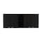 Homeroots 59in Black Wood Wall mounted Accent Cabinet With Five Shelves 478213 - alternate 1