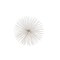 Homeroots Set of Two White Iron Decorative Spiky Sphere Tabletop Sculpture, 2PK 568890 - alternate 2