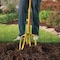 Hound Dog Tiller, Cultivator and Edger, Flower Bed Prep Set, Steel Head, Steel Handle 10000-07530 - alternate 5