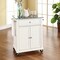 Crosley Compact Granite Top Kitchen Cart KF30023EWH - alternate 4