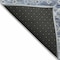 Homeroots 10' X 14' Blue And Silver Argyle Washable Indoor Outdoor Area Rug 615805 - alternate 6
