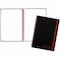 Black N Red 11 x 8-1/2" Twinwire Notebook, Binding: Wirebound JDKK66652 - alternate 1