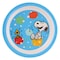 Peanuts Fun Times 5 Piece Kid's Bamboo Melamine Dinnerware Set in Blue 136651.05 - alternate 6