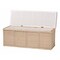 Bali & Pari Barid Braided Natural Rattan Storage Bench, 45" Rectangle 259-14272-ZORO - alternate 6