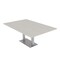 Skutchi Designs Rectangle Conference Table With Power Unit, 48 in W, 84 in L, Ivory HAR-REC-48X84-DOU-K458-NA - alternate 1