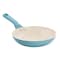 Spice By Tia Mowry Savory Saffron 2 Piece Ceramic Nonstick Aluminum Frying Pan Set in Mint 96319.02RR - alternate 5
