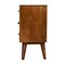 Homeroots 24" Brown Solid Wood Two Drawer Nightstand 701731 - alternate 6
