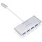 Iogear USB-C to 4 Port USB-A Hub with Power Delivery Pass-Thru GUH3C4PD - alternate 2