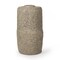 Homeroots 33" Gray Paper Mache Cylinder Floor Vase 608591 - alternate 1