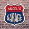 Signmission Angel's Garage, 6 Inch X 6 Inch, Plastic Sign SHI-P-6-383-ANGEL - alternate 3