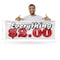 Signmission Everything 2 Dollars, 18 Inch x 48 Inch, Vinyl Banner B-30567 - alternate 4