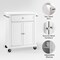 Crosley Compact Stone Top Kitchen Cart KF30020EWH - alternate 4