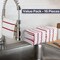 Lavish Home Dish Cloths 16-Pack for Washing Dishes, Scrubbing, Drying & Everyday Messes Soft & Absorbent Sets 69-04-RD - alternate 5