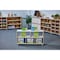 Beleduc By Playwell Palermo 41inx14in 5-Compartment Shelf - Half-Open, Dual/Single Access, 32.6inH, Ages 3+ 846031 - alternate 4