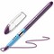 Schneider Electric Slider Ballpoint Pen, Stick, Extra-Bold 1.4 mm, Purple Ink, Purple/Silver Barrel, 10PK 151208 - alternate 2