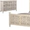 Homeroots Three Piece White Solid Wood Bedroom Set 636271 - alternate 6