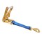 Tie 4 Safe 2'' x 12'' Fixed End w/ Ratchet and Flat Snap Hook. WLL: 3,333 LBS Blue RT04CK-501S-MH02-BU-C-1 - alternate 1