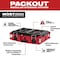 Milwaukee Tool PACKOUT Tool Box, Black/Red, 22 in W x 16-1/4 in D x 6-1/2 in H 48-22-8424 - alternate 5
