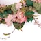 Homeroots 35" Pink And Green Hydrangea Artificial Wreath 634650 - alternate 4