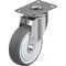 Blickle Swivel Plate Caster, PU, 4", 240 lb., Caster Load Rating Range: Light-Duty LKPXA-PATH 101KFD-12 - alternate 1