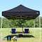King Canopy 10ftx10ft Instant Pop-up Cover, Polyester, fits 9ft8inx9ft8in Frame, Frame Not Included, Black INAT10BK - alternate 2