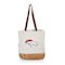 Picnic Time Family Of Brands Denver Broncos - Pico Willow and Canvas Lunch Basket, (Natural Canvas) 200-00-187-104-2 - alternate 1