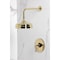 Kingston Brass Single-Handle Pressure Balanced Shower Faucet, Polished Brass KB6332ALSO - alternate 3