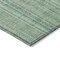 Homeroots 9' X 12' Aqua Beige And Teal Blue Striped Washable Indoor Outdoor Area Rug 616404 - alternate 6